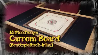 Carrom board (board game table inlay)