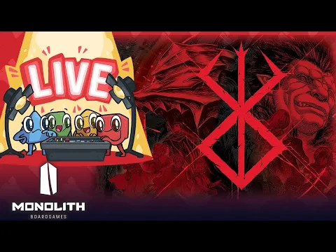 Berserk: The Board Game Live Play