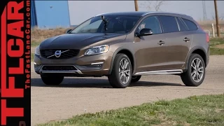 2015 Volvo V60 Cross Country 0-60 MPH  & 60-0 MPH Track Review
