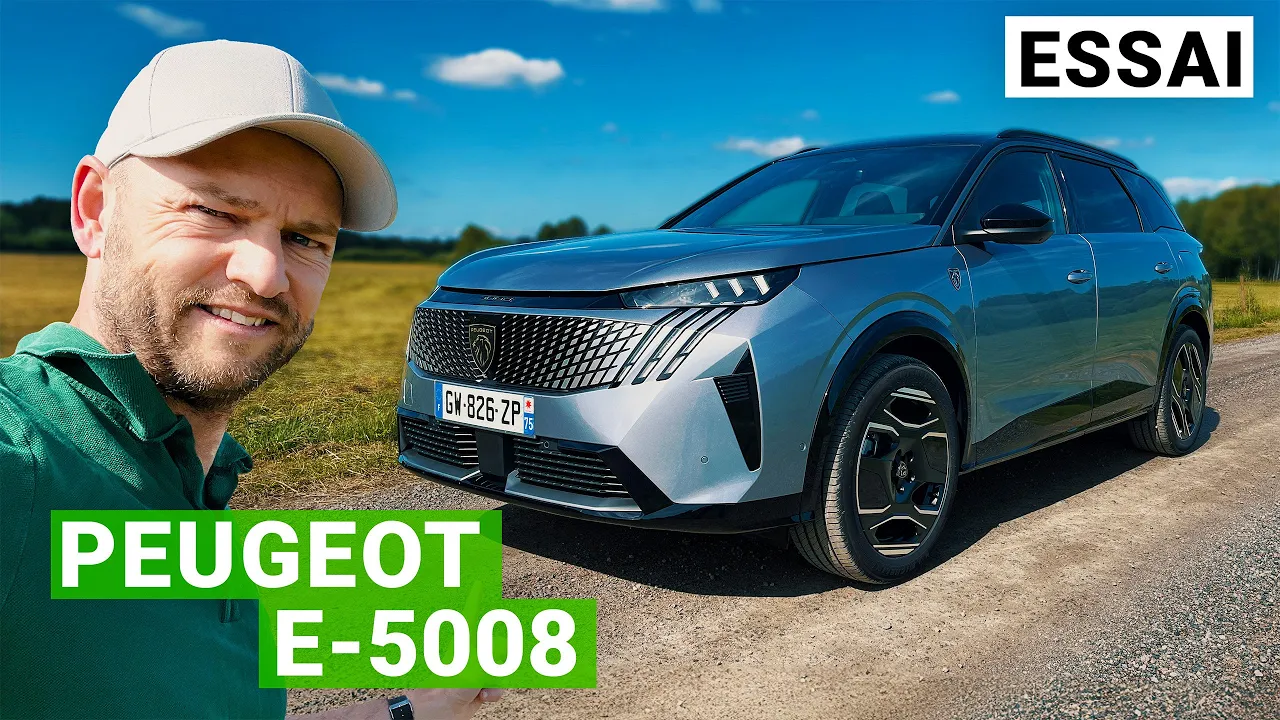 Peugeot 5008 électrique : Un SUV 7 places sans émissions !
