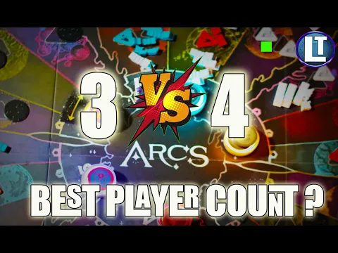 Is the ARCS Board Game Better at 3 or 4 Players ???