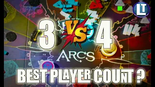 Is the ARCS Board Game Better at 3 or 4 Players ???