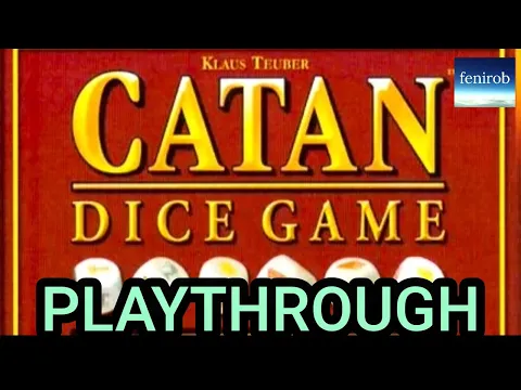 Catan Dice Game | Playthrough (Island 1)