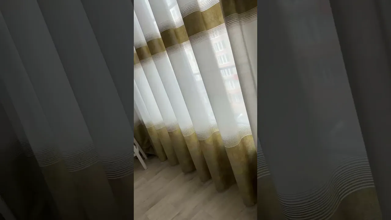 Тюль льон-жаккард Cindy TLG-9248 золотистий