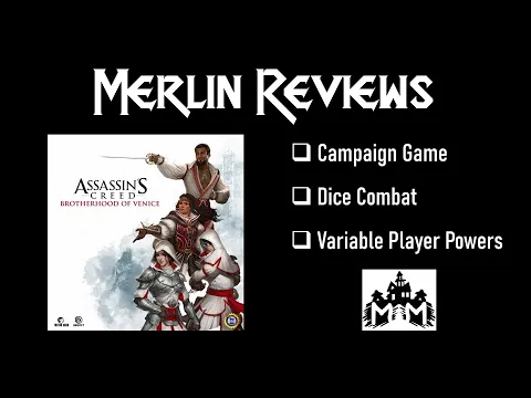 Does Assassin's Creed Work as a Board Game? | Review of Assassin's Creed Brotherhood of Venice