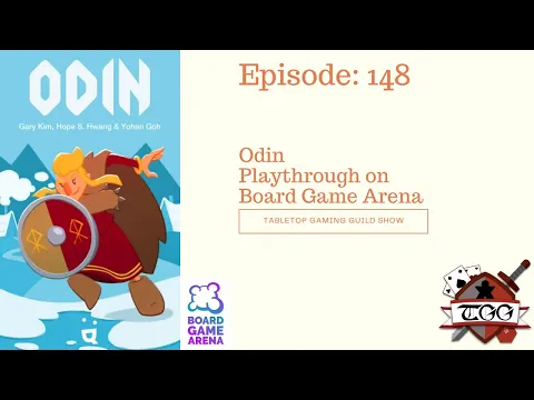 Odin Playthrough on Board Game Arena