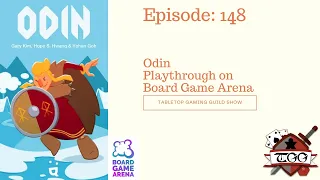 Odin Playthrough on Board Game Arena