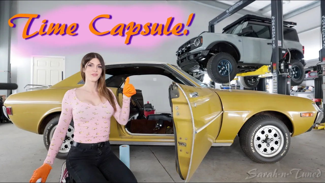 Found 49 Years of Hidden Treasures Inside! // 1974 Toyota Celica Detail