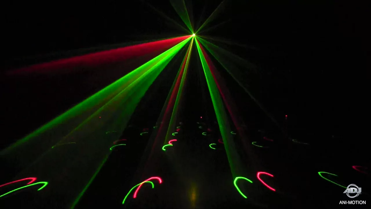 Product video thumbnail for ADJ American DJ Ani Motion RG FX Laser with IR Remote