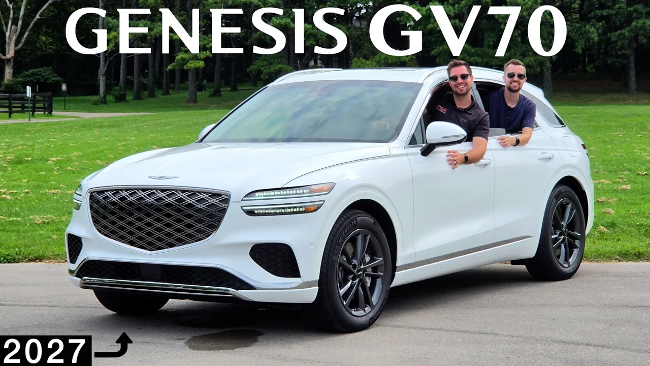 2027 Genesis GV70 -- What's NEW for the #1 Genesis?? (MORE than Meets the Eye!)