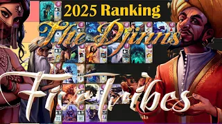 Ranking of the Djinns | Five Tribes | Tier List 2025