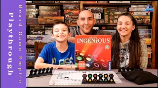 Ingenious How to Play and Playthrough - KOSMOS