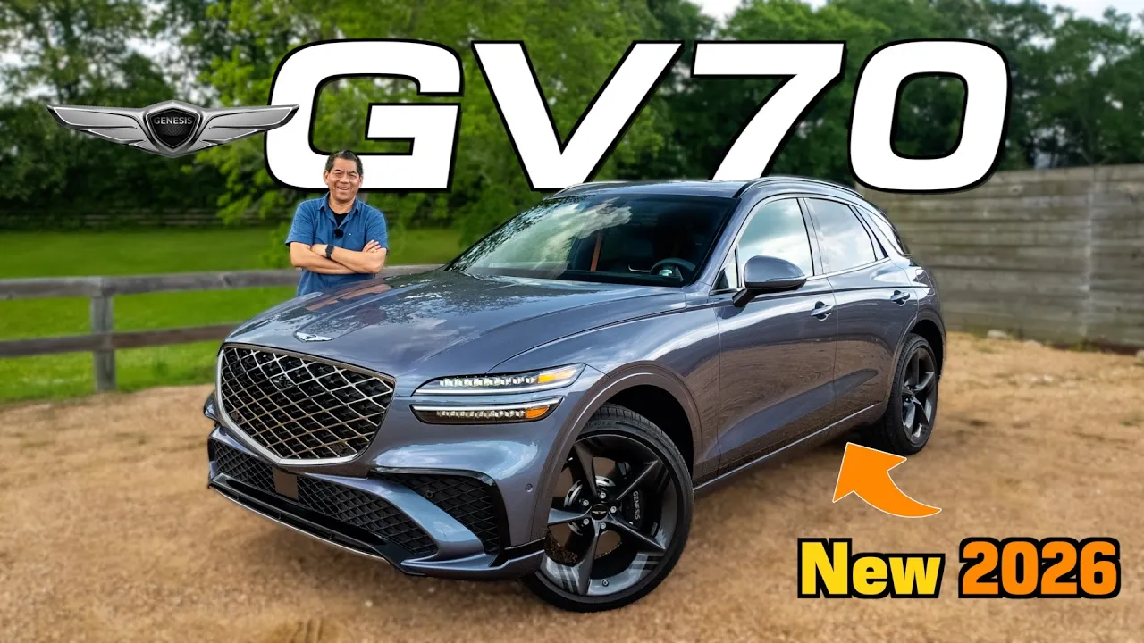 The All-New 2026 Genesis GV70 Is Here – And It's a BMW X3 Killer!