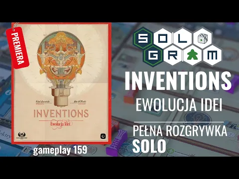 Inventions: Ewolucja Idei | PREMIERA | pełna rozgrywka solo | zasady gry | gameplay 159