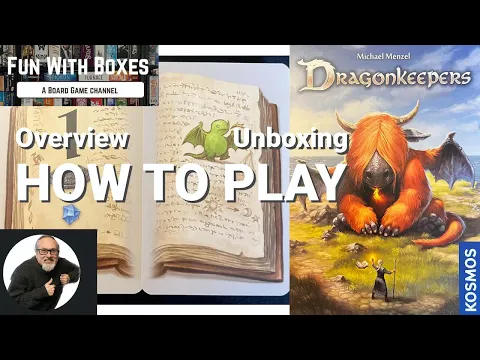 Dragonkeepers Board Game | Unboxing Overview and How to Play | Michael Menzel | KOSMOS Games
