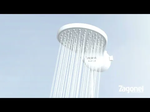 Chuveiro Elétrico Eletrônico 220V 7500w Branco Redondo Moment Zagonel