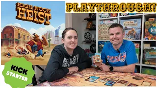 Playthrough Of High Noon Heist - Coming To #Kickstarter