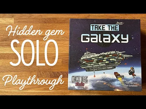 Take the Galaxy - Hidden gem solo playthrough with stunning sci-fi artwork.