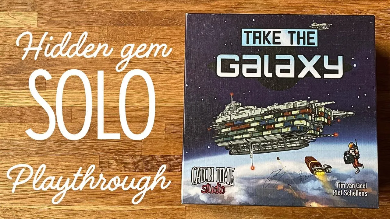 Take the Galaxy - Hidden gem solo playthrough with stunning sci-fi artwork.