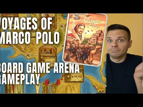 Voyages of Marco Polo Board Game Arena Gameplay