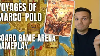 Voyages of Marco Polo Board Game Arena Gameplay