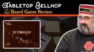 A Spoiler Free Review of La Famiglia, an escape room in a box style board game / puzzle game