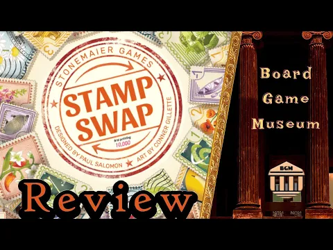 Stamp Swap Board Game Review (2024 Stonemaier Games)