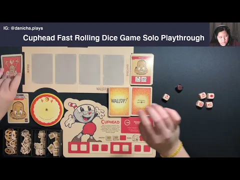 Cuphead Fast Rolling Dice Game Solo Playthrough | Danicha