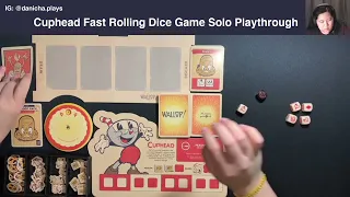 Cuphead Fast Rolling Dice Game Solo Playthrough | Danicha
