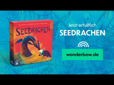 Seedrachen | Ein Drachen-Legespiel | 2-5 Personen, 40 Min Spielzeit, ab 8 Jahren | Wonderbow