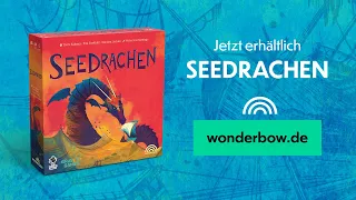 Seedrachen | Ein Drachen-Legespiel | 2-5 Personen, 40 Min Spielzeit, ab 8 Jahren | Wonderbow