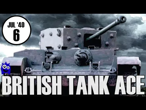 British Tank Ace Campaign - Episode 6 | World War 2 Solo Tank Combat Wargame | Compass Games