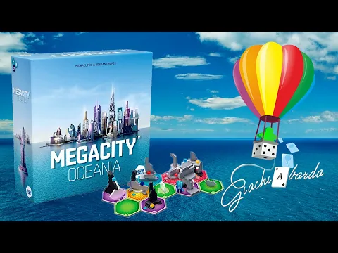 MegaCity Oceania Gioco da Tavolo Unboxing ITA
