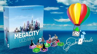 MegaCity Oceania Gioco da Tavolo Unboxing ITA