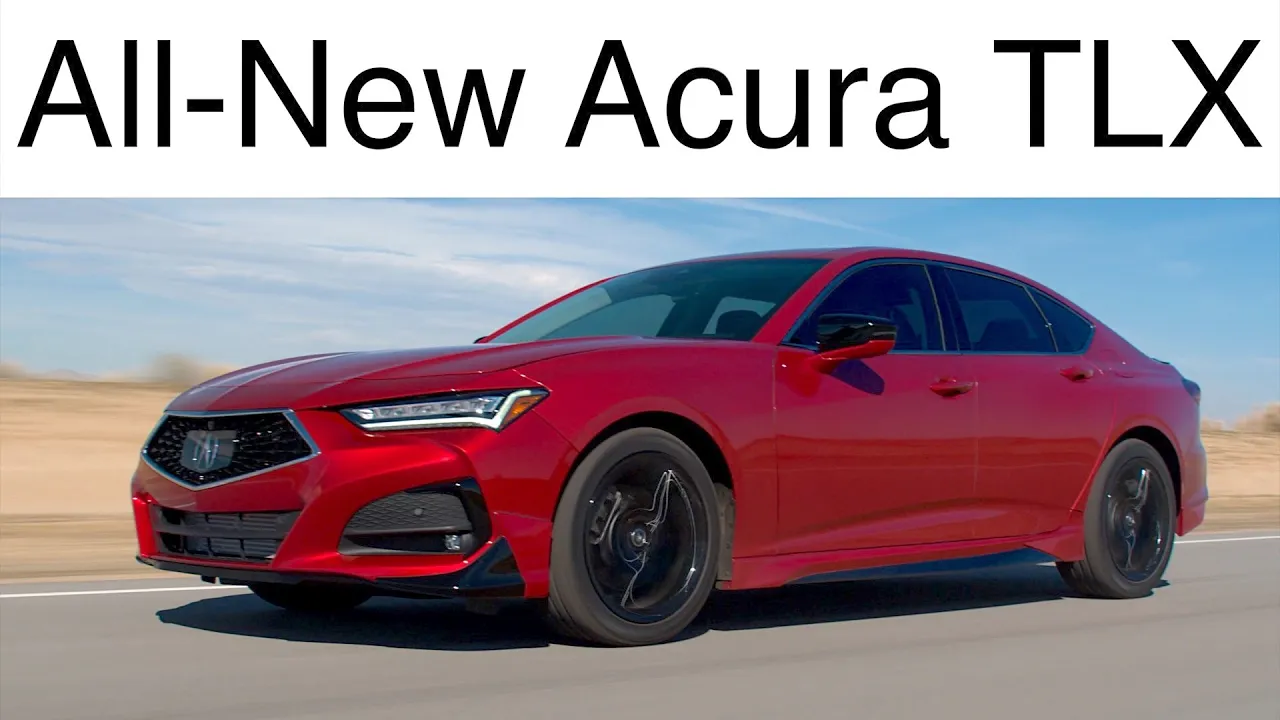 All-New 2021 Acura TLX 1st look // More Power-More Style-More Cowbell