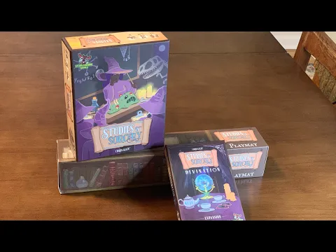Studies in Sorcery + Divination Kickstarter unboxing