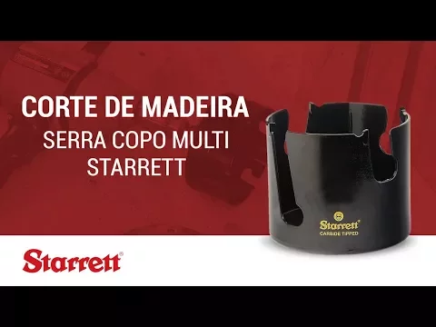 Serra Copo Multi Vídea 25mm MPH0100 Starrett