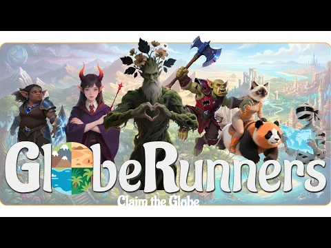 GlobeRunners - free Print and Play (PnP) deck-building card game