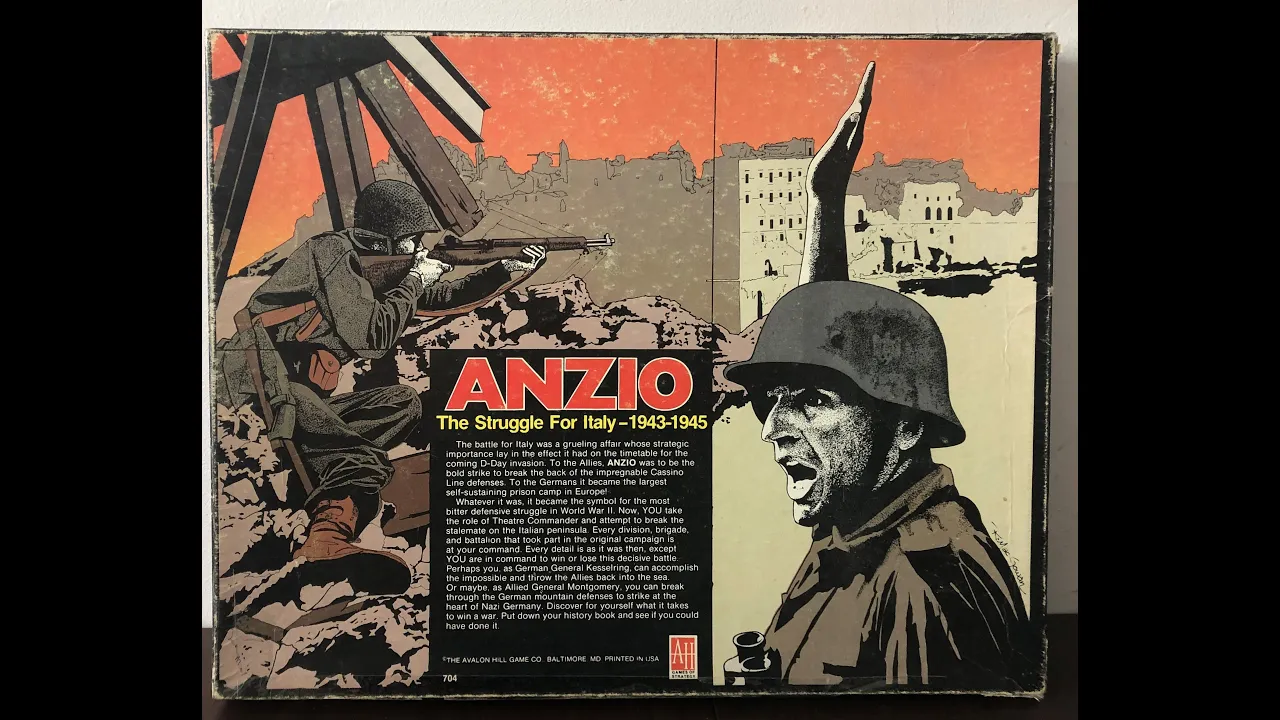 Anzio - Initial Axis setup - Victory conditions and map explained
