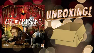 Architects of the West Kingdom: Age of Artisans - UNBOXING!