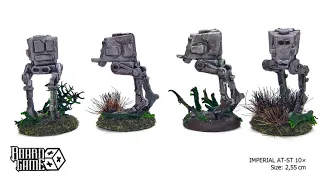 Star Wars Rebellion + Rise of the Empire painting and custom bases 