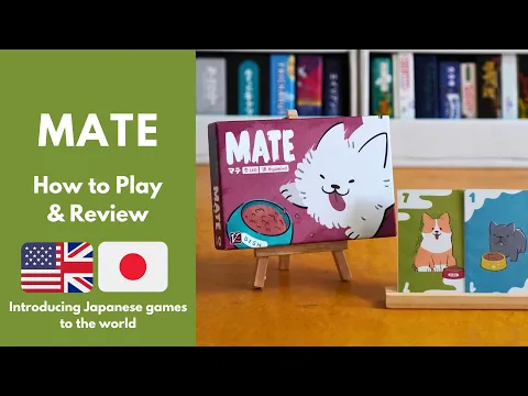 MATE | New Game from Tokyo Game Market 2026 Spring | Review + How to Play