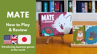 MATE | New Game from Tokyo Game Market 2026 Spring | Review + How to Play