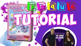 UNICORNIO DESTELLO | Juego de mesa | Haba | PEQUETUTORIAL y PARTIDA 🎲
