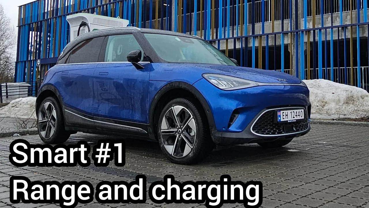 Not so efficient 🤔 Highway Range Test & Charging the Smart #1