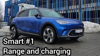 Not so efficient 🤔 Highway Range Test & Charging the Smart #1
