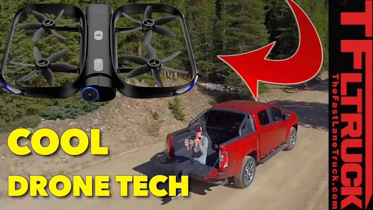 The Coolest New Drone that Will Follow Your Truck Almost Anywhere
