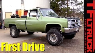 First Drive! Big Green Chevy 350 ZZ6 Crate Engine Swap Ep.10