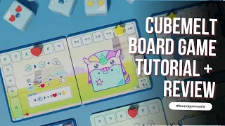 Cubemelt Board Game by Daryl Chow from Origame Studios (Unboxing, Tutorial and Review!)
