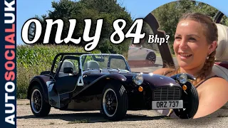 The MOST fun with 84bhp! - Caterham Super 7 600 (Beginners kit car) UK 4K